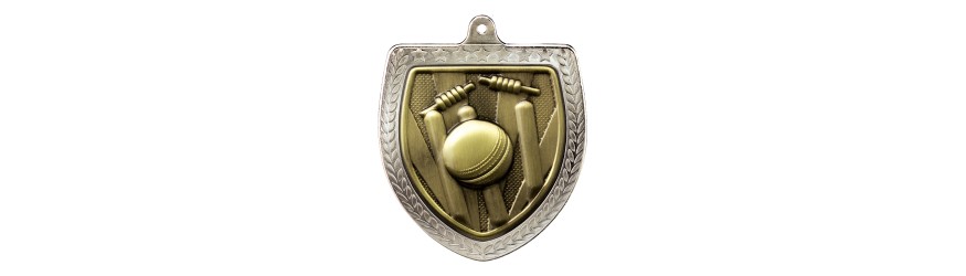  CRICKET COBRA MEDAL 75MM - GOLD, SILVER & BRONZE